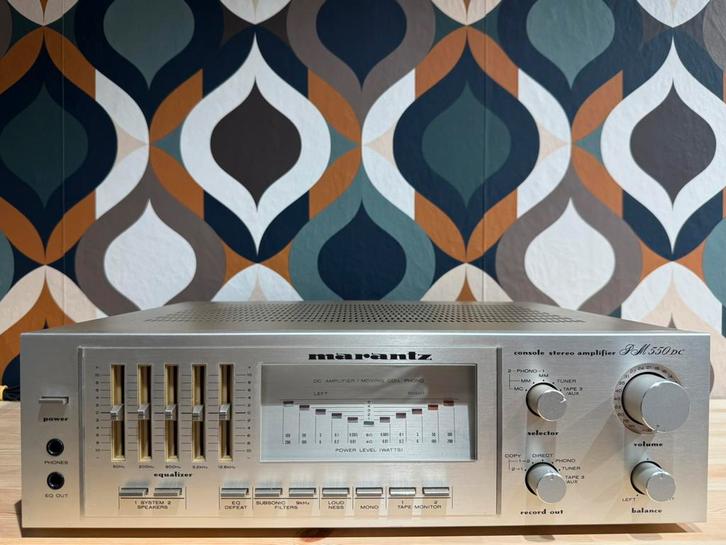 Marantz PM 550 DC, mooie staat, met garantie, Audio, Tv en Foto, Versterkers en Receivers, Zo goed als nieuw, Stereo, Marantz