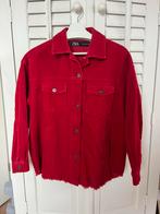 Zara Corduroy blouse Rood XS, Ophalen of Verzenden, Zo goed als nieuw, Maat 34 (XS) of kleiner, Rood