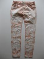 Maison Scotch Soda broek La Parisienne wit oranje 36 S 1, Ophalen of Verzenden, Wit, Maat 36 (S)