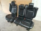 Achterbank Zwart Leer Range Rover Sport L320 Zetels bank, Land Rover, Ophalen of Verzenden, Gebruikt, Land Rover