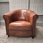 Schapenleren stoel /schapenleer Joris /vintage, Huis en Inrichting, Fauteuils, Ophalen, Gebruikt, Leer