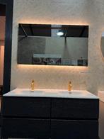 Badmeubel 120 cm Xenz Black oak 4 laden van €1831 nu €500, Huis en Inrichting, Badkamer | Badkamermeubels, Ophalen, 100 tot 150 cm