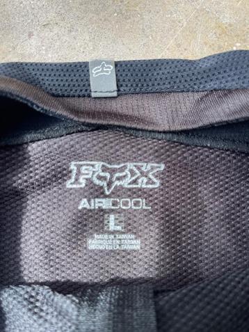 Fox aircool L rennersshirt zwart maat L/M beschikbaar voor biedingen