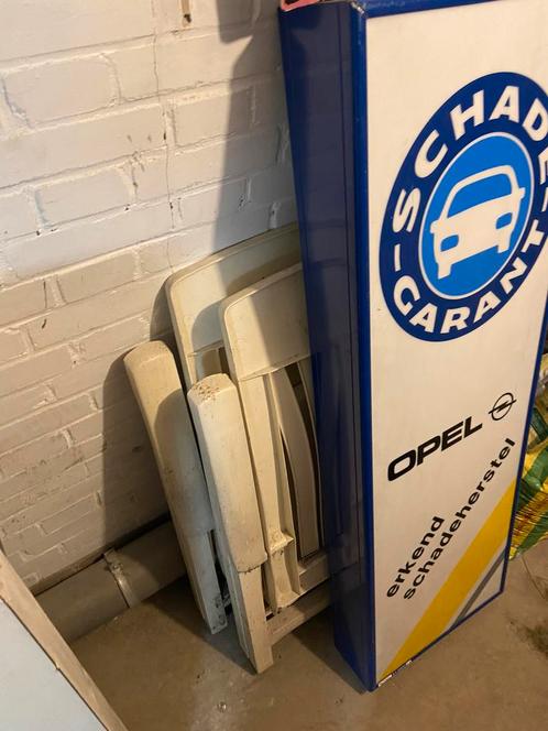 Opel lichtreclame bord vintage automerk reclame lichtbord, Verzamelen, Merken en Reclamevoorwerpen, Zo goed als nieuw, Reclamebord