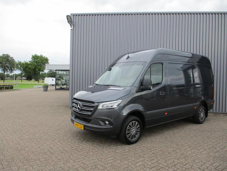 Mercedes-Benz Sprinter 317 170 PK L2H2 Navi Led Airco Trekha, Auto's, Bestelauto's, Bedrijf, Te koop, ABS, Achteruitrijcamera