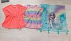 Nieuw! Strand jurk jurkjes cover up neon regenboog Frozen 2, Nieuw, Maat 104, Meisje, Ophalen of Verzenden