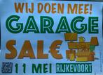 GARAGESALE zondag 11 mei in Rijkevoort, Ophalen