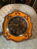 Vintage wandklok jaren 70 ,Kienzle ( werkt niet), Ophalen of Verzenden, Zo goed als nieuw