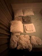 Beddengoed, Gebruikt, Wit, Tweepersoons, Ophalen of Verzenden