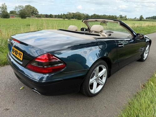 Mercedes-Benz SL 5.0 Sl500 Roadster AUT 2002 Zwart, Auto's, Mercedes-Benz, Particulier, SL, Benzine, G, Cabriolet, Automaat, Geïmporteerd