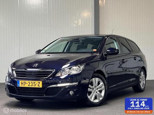 Peugeot 308 SW 1.6 BlueHDI Lease Exec. [ NAP trekhaak pano ], Auto's, Peugeot, Bedrijf, Te koop, ABS, Airbags, Airconditioning