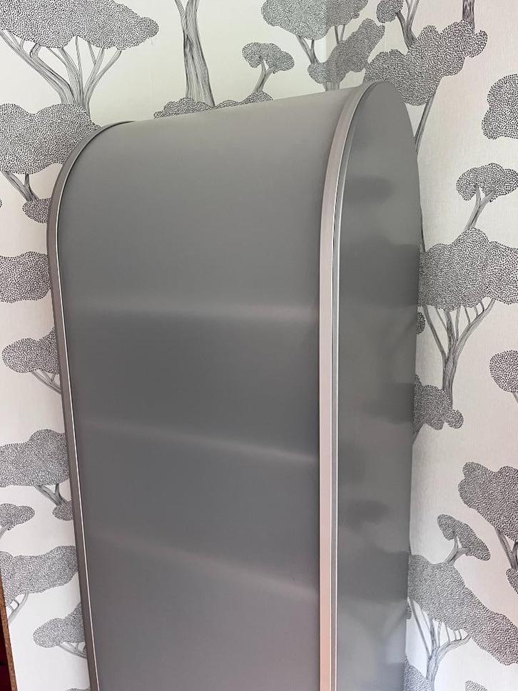 A'dammer fibre rolkast, Huis en Inrichting, Kasten | Boekenkasten, Gebruikt, 50 tot 100 cm, 200 cm of meer, 50 tot 75 cm, Met deur(en)