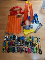Hot wheels set met 46 voertuigen., Kinderen en Baby's, Speelgoed | Racebanen, Ophalen of Verzenden, Zo goed als nieuw, Zelf te bouwen