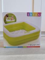 Intex peuterbad 86x86x25cm, limoengroen, Ophalen of Verzenden, Zo goed als nieuw