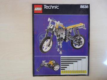 Lego Technic: 8838 Crossmotor, Shock Cycle * Technisch Lego beschikbaar voor biedingen