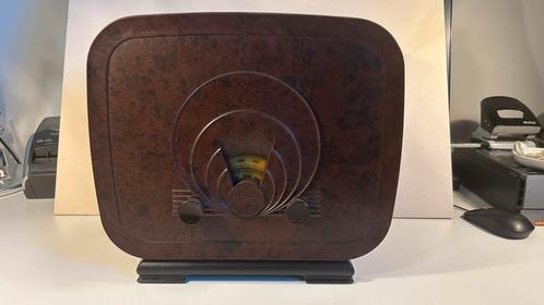 Bijzondere Radio Philips 824A - buizen radio - jaren ‘30, Antiek en Kunst, Antiek | Tv's en Audio, Ophalen of Verzenden