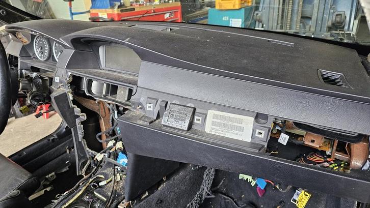 Dashboard zwart BMW 5 serie E60 E61, Auto-onderdelen, Dashboard en Schakelaars, BMW, Gebruikt, Ophalen of Verzenden