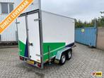 GESLOTEN DUBBEL-AS 300X150X180H 2022 poten/rails/schokbreker, Auto diversen, Aanhangers en Bagagewagens, Gebruikt