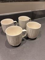 4x Iittala Sarjaton Bekers - Super Mooi!, Keramiek, Ophalen of Verzenden, Zo goed als nieuw, Effen