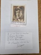 Duits EK1 WO2 Ridderkruisdrager foto + signatuur Vlaming, Verzamelen, Ophalen, Landmacht, Duitsland, Lintje, Medaille of Wings