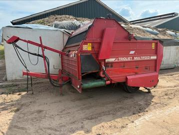 Trioliet voerwagen te koop beschikbaar voor biedingen