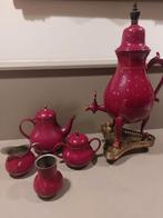 Kraantjespot met koffie servies Kurz Tiel Tin, Antiek en Kunst, Antiek | Tin, Ophalen of Verzenden