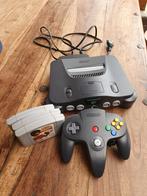 Nintendo 64 +games, Met 1 controller, Gebruikt, Ophalen of Verzenden, Met games