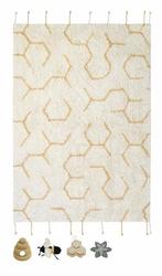 Kindervloerkleed Honingraad Polly Lorena Canals, Kleed of Kussen, Lorena Canals, Nieuw, Customerservice@lorenacanals.com