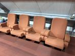 Bioscoop stoelen 4 stuks, Huis en Inrichting, Stoelen, Ophalen, Gebruikt, Overige kleuren, Vintage
