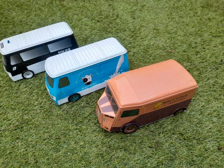 3 Blikken Auto's - Peugeot & Citroen, Hobby en Vrije tijd, Modelauto's | 1:18, Gebruikt, Auto, Overige merken, Ophalen of Verzenden