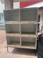 Gehu broedkooi 6-vaks incl onderstel, Dieren en Toebehoren, Ophalen of Verzenden, Zo goed als nieuw, Broedkooi of Kweekkooi