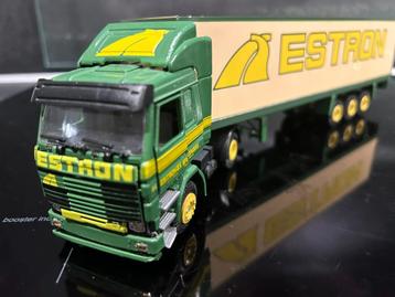 Tekno Scania Estron Spijenisse met 3 assige oplegger izgst beschikbaar voor biedingen