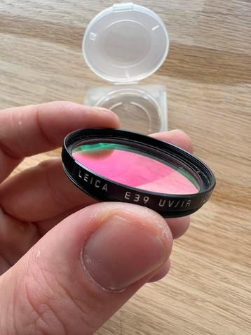 Leica e39 UV IA filter beschikbaar voor biedingen