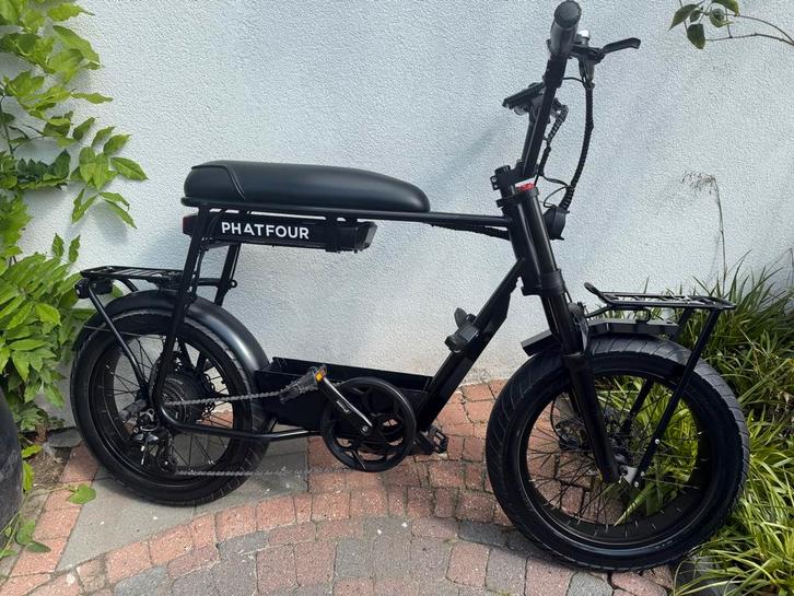 Phatfour Fatbike te koop, Fietsen en Brommers, Elektrische fietsen, Gebruikt, Overige merken, Minder dan 47 cm, 50 km per accu of meer