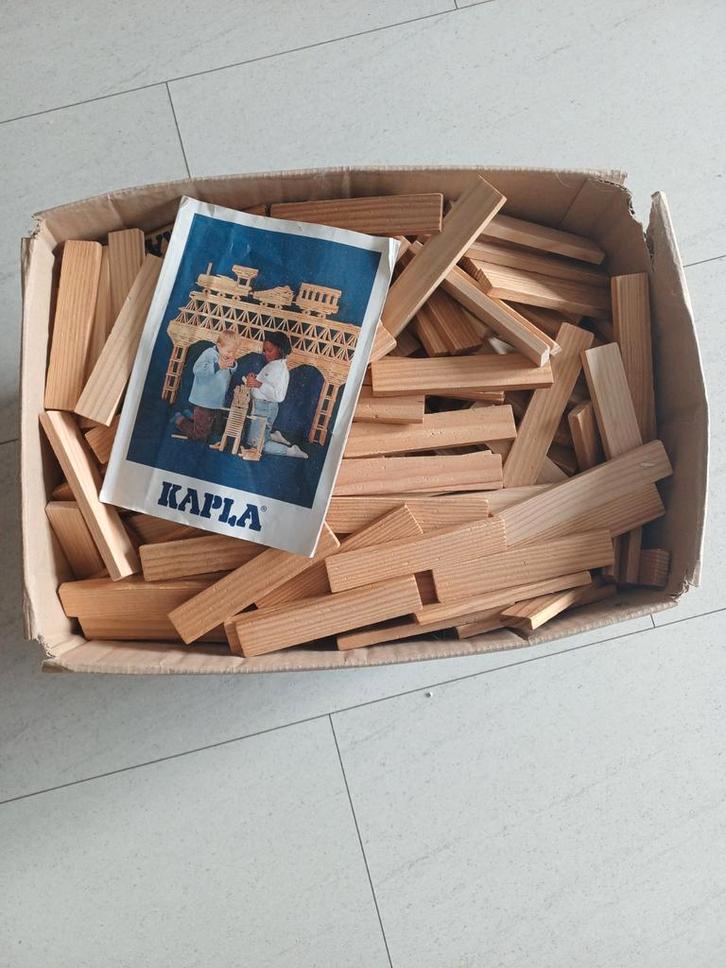 Kapla Grote Doos - 574 stuks, Kinderen en Baby's, Speelgoed | Bouwstenen, Ophalen