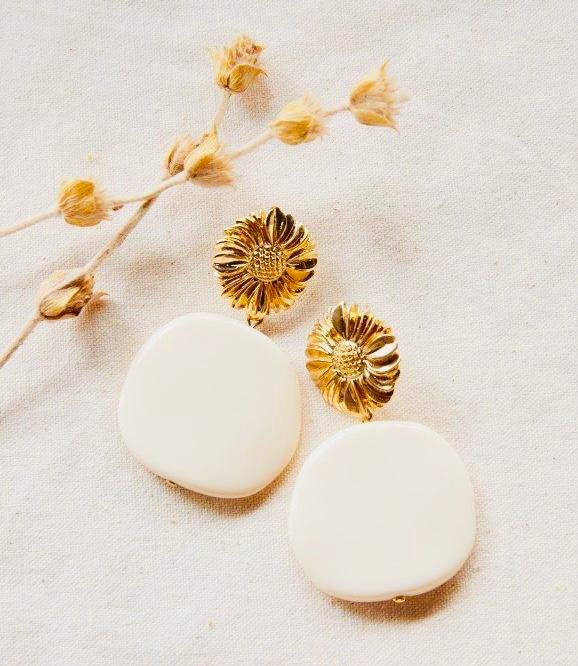 Oorbellen Sézane, Ophalen of Verzenden, Zo goed als nieuw, Overige materialen