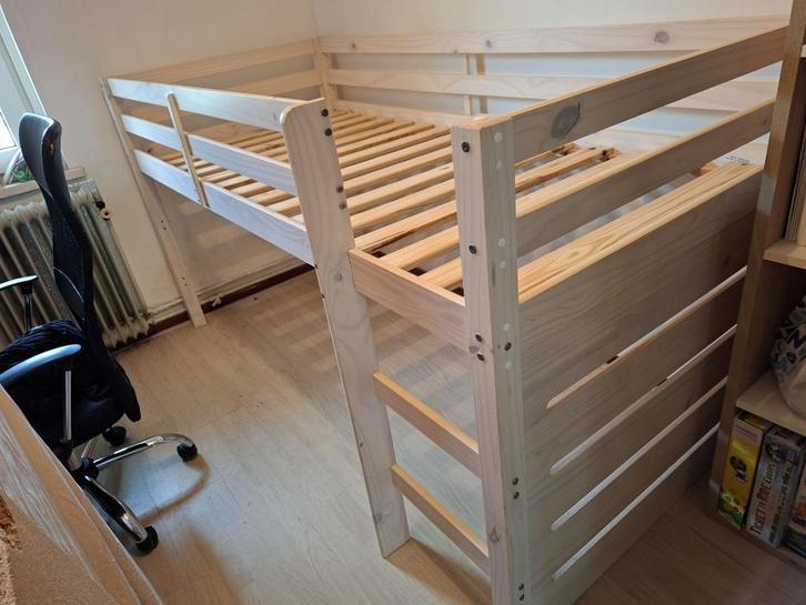 halfhoogslaper, Kinderen en Baby's, Kinderkamer | Stapelbedden en Hoogslapers, Zo goed als nieuw, Halfhoogslaper, Ophalen