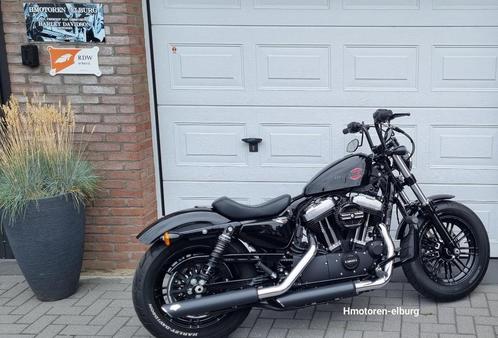 Forty-Eight 1200 cc-Bouwjaar 2019 -11279 km ( NIEUWSTAAT !), Motoren, Motoren | Harley-Davidson, Bedrijf, Chopper, meer dan 35 kW