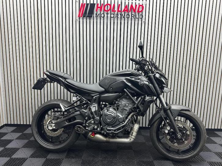 Yamaha MT-07 2023 A2 35KW Akrapovic MT07 MT 07, Motoren, Motoren | Yamaha, Bedrijf, Naked bike, meer dan 35 kW, 2 cilinders, Minimaal motorrijbewijs A2