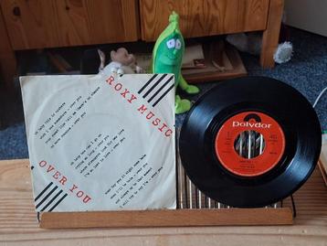 Roxy Music-Over you(e460) 1 euro vaste prijs beschikbaar voor biedingen