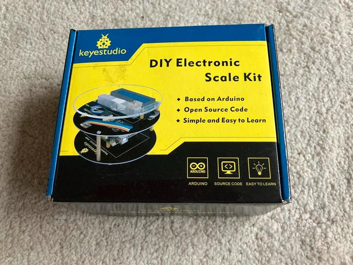 Keyestudio DIY Elektronische Weegschaal Kit, Hobby en Vrije tijd, Elektronica-componenten, Nieuw, Ophalen of Verzenden