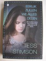 144 - Eerlijk zullen we alles delen - Tess Stimson, Europa overig, Tess Stimson, Ophalen of Verzenden, Zo goed als nieuw