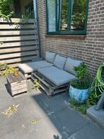 Loungeset (Pallets + cushions), Ophalen, Gebruikt