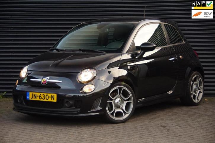 Fiat 500 1.4 T-Jet Abarth Elaborabile | Leder | Automaat |, Auto's, Fiat, Bedrijf, Te koop, ABS, Airbags, Airconditioning, Centrale vergrendeling