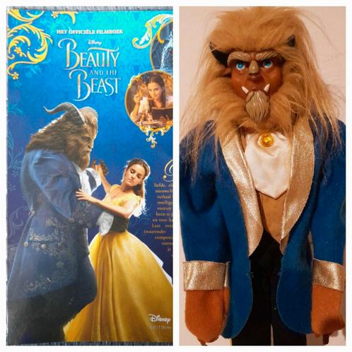 Beauty and the beast barbie & magazine (the movie), Verzamelen, Film en Tv, Zo goed als nieuw, Film, Actiefiguur of Pop, Ophalen of Verzenden
