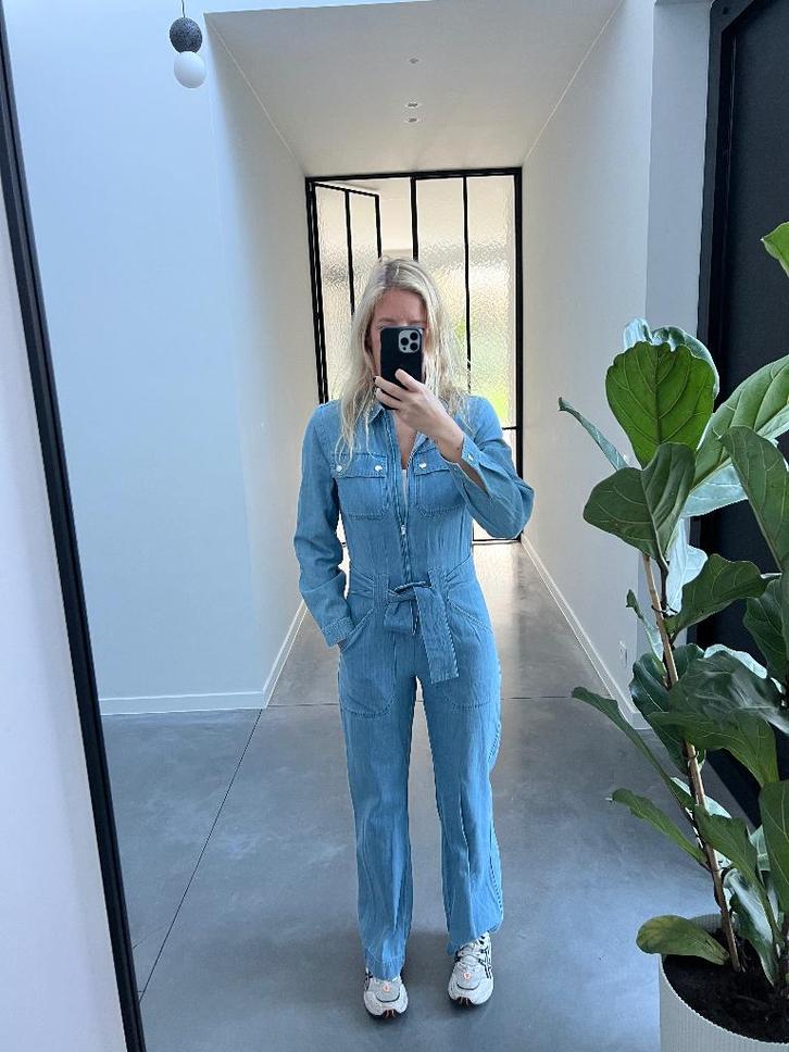 prachtige jumpsuit Sézane, Kleding | Dames, Jumpsuits, Nieuw, Maat 36 (S), Blauw, Ophalen of Verzenden
