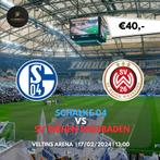 Tickets Schalke - Wehen Wiesbaden, Tickets en Kaartjes, Sport | Voetbal, Februari