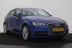 Audi A3 1.4 Tfsi 204pk E-tron Phev S Tronic 2016 Blauw, Auto's, Audi, 4 cilinders, Blauw, Leder en Stof, Hybride Elektrisch/Benzine