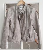 Stoer leatherlook beige Object jasje maat 38, Maat 38/40 (M), Beige, Object, Ophalen of Verzenden