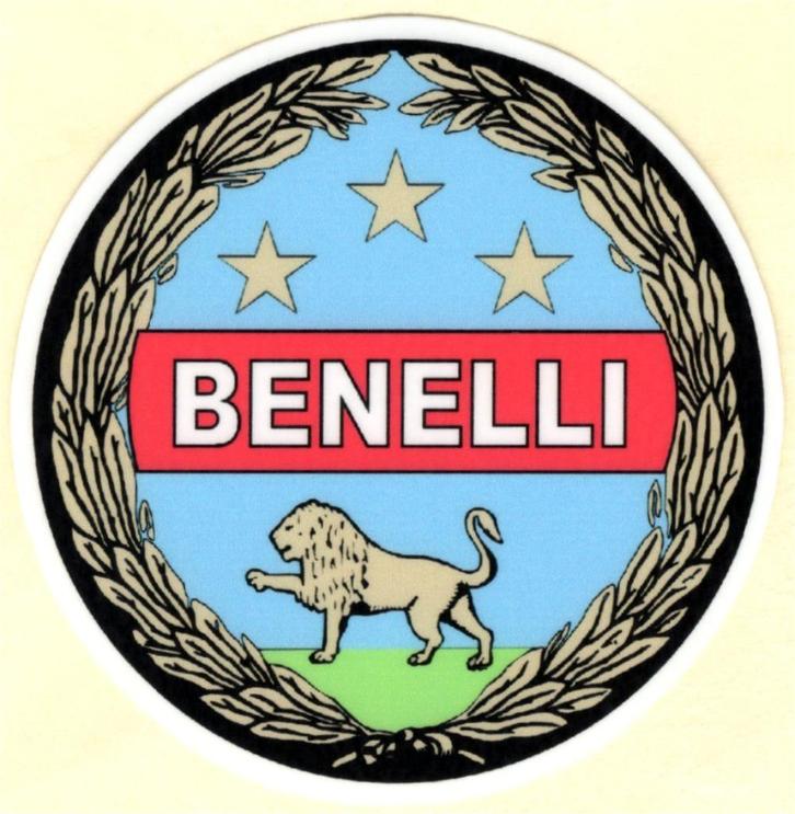 Benelli sticker #14, Motoren, Accessoires | Stickers, Ophalen of Verzenden